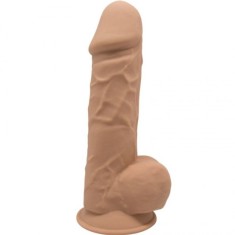 Silexd Model 1 Penis Realist Premium din Silicone Silexpan Caramel 21.5 cm foto