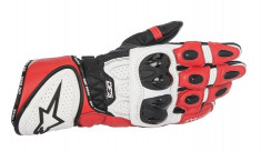 Manusi moto piele Alpinestars Handschuh GP Plus R culoare negru/alb/rosu marime Cod Produs: MX_NEW 35565171232XLAU foto