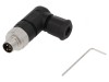 Conector M8 Tată 4PIN 90&deg; IP67 pe Cablu