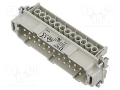 Conector LAPP EPIC H-BE HDC 24 pini 16A 500V tată inserturi contact