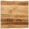 Gossi blat de masa contur organic 40x40x3,8 cm lemn masiv mango brut