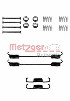Set accesorii, sabot de frana FIAT DOBLO Microbus (223, 119) (2001 - 2016) METZGER 105-0796 foto