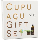 Set Cupuacu: Scrub Exfoliant de Corp cu Zahar Cristalin Cupuacu 200ml + Gel De Dus Cristalin Cupuacu 500ml