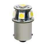Bec Hyper-Led18 - 6SMD 12V frana soclu metal BA15s 1buc - Alb Garage AutoRide