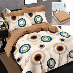 LENJERIE FINET 6 PIESE CU HUSĂ &ndash; 160&times;200 ȘI 180&times;200 (HF6P51) - 180x200