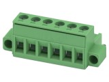 Conector regletă deconectabilă, 6 pini