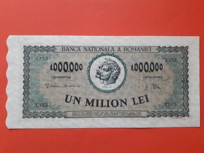 Bancnota 1000000 lei 1947 - aUNC++++ ---&amp;gt; UNC foto