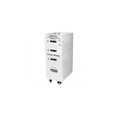 Stabilizator retea maxim 62KVA-SVC cu servomotor trifazat-trifazat TED000217 foto