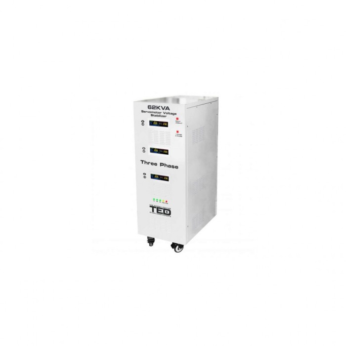 Stabilizator retea maxim 62KVA-SVC cu servomotor trifazat-trifazat TED000217