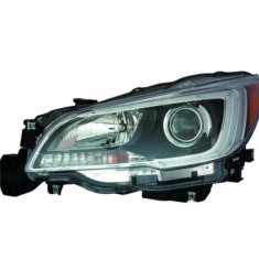 Far SUBARU LEGACY (BN/BS), 04.2014-2017; OUTBACK (BS), 05.2015-2017, partea Stanga, Taiwan, cu lumina de parcare LED; Tip=USA;tip bec H11+HB3+W5W+WY2