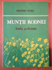 MUNTII RODNEI - STUDIU GEOBOTONIC-GHEORGHE COLDEA, BUC. 1990 foto