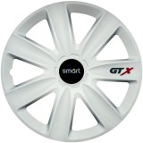 Cumpara ieftin Set 4 Capace Roti GTX Alb R15, Compatibil Cu Smart
