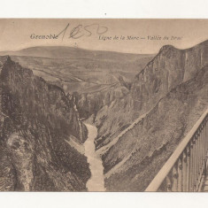 FV3-Carte Postala- FRANTA - Grenoble, Ligne de la Mure, Vallee du Drac, 1905