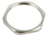 Piuliţă M63 alamă nichel 6mm metrică