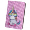 Husa Tableta 7-8 inch Roz Unicorn Rainbow OEM - Protectie Universal