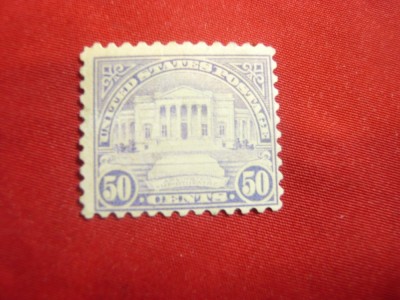 Timbru 50C lila SUA 1931 -Personalitati si Peisaje foto