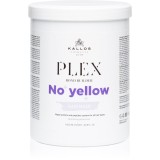 Kallos Plex No Yellow Masca de par neutralizeaza tonurile de galben 1000 ml