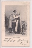 Carte postala circulata in anul 1905