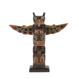 Statueta feng shui totem din lemn mic - 20cm