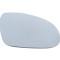 Sticla oglinda electrica Seat Alhambra 710, 711 dreapta tenta albastra 501242 33703031-2