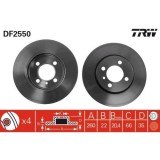 Set disc frana BMW 3 (E30) 09.82-03.92, 3 Convertible (E30) 09.82-11.93, 3 Touring (E30) 07.87-10.94, Z1 Roadster 06.88-06.91, Fata, 260X22mm, ventil