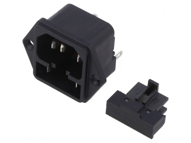 Conector Alimentare AC 10A 250V IEC 60320