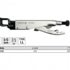 CLESTE AUTOBLOCANT TINICHIGERIE TIP "LL" 0-10 MM, YT-2162