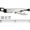 CLESTE AUTOBLOCANT TINICHIGERIE TIP &quot;LL&quot; 0-10 MM, YT-2162