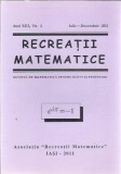 Cumpara ieftin REcreatii matematice - iulie-decembrie 2011