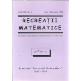 REcreatii matematice - iulie-decembrie 2011