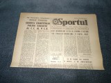 ZIARUL SPORTUL 1 FEBRUARIE 1985