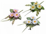 Cumpara ieftin Set 3 flori artificiale Margarete 18 cm