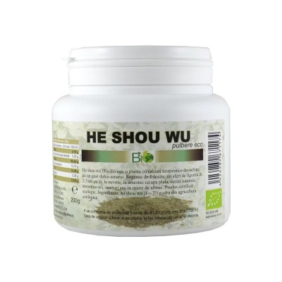 Pulbere He Show Wu (Fo-Ti) Bio 200 grame Deco Italia foto