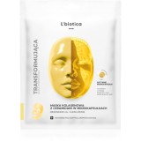 L&rsquo;biotica Transforming Collagen Mask with Ceramides in Microcapsules masca de colagen pentru regenerarea și hrănirea tenului 1 buc