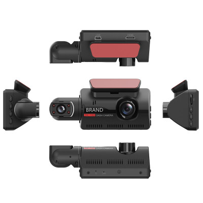 Camera auto, Full HD 1080P, G-senzor, filmare continua, 2 camere, filmare 360 de grade Cod produs: LGC-066 foto