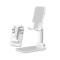 Suport reglabil de birou pentru telefon si tableta alb Choetech H88-WH-HW