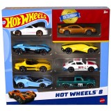 Hot wheels set 8 masinute metalice scara 1:64