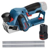 Bosch GHO 12V-20 + 1600A00X79 - Rindea 56 mm + Acumulator Li-Ion 12 V 3 Ah