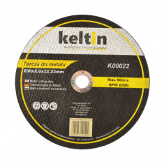 Disc taiere metal, 230x2mm Keltin,K00022