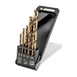 Set burghie metal HSS-TIN 4,0-10mm/5buc. GRAPHITE 57H196 HardWork ToolsRange
