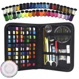 Set 129 piese pentru croitorie in husa eleganta, un cadou perfect pentru