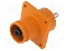 Conector alimentare DC, 1,5kV, 1 pini, seria ES-350A, {{Dimensiune pin}}. DEGSON ELECTRONICS - ESS-350A-120-S-OR-00