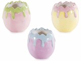 Cumpara ieftin Set 3 oua decorative Paste ceramica multicolora 8.5x8 cm