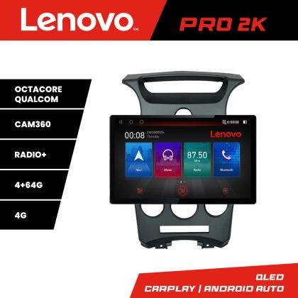 Navigatie Kia Carens 2006-2012 clima automata Lenovo PRO 4+64 13 inch 2K android 4G DSP gps internet KIT-carens-2006 CarStore Technology