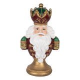 Cumpara ieftin Figurina Mos Craciun polirasina multicolora cu led 15x10x26 cm