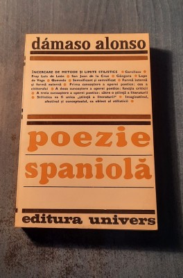 Poezie spaniola Damaso Alonso foto
