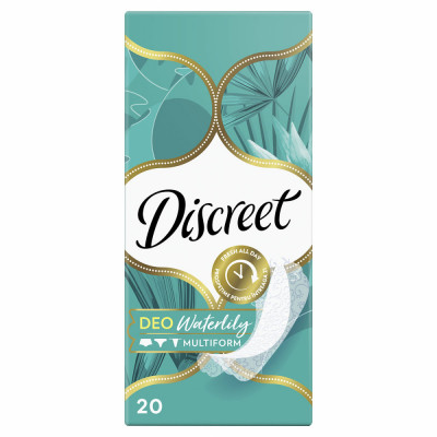 Absorbante Zilnice, Discreet, Skin Love, Deo, 20 bucati foto