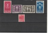 ROMANIA 1948 LP 236 CENTENARUL REVOLUTIEI DE LA 1848 SERIE MNH