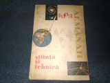 ALMANAH STIINTA SI TEHNICA 1963