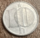 C50 - Moneda foarte veche - Cehoslovacia - 10 haler - 1973